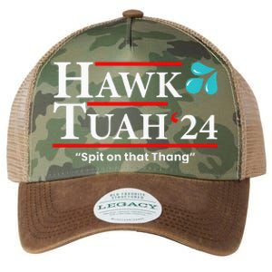 Hawk Tuah 24 Spit On That Thang Legacy Tie Dye Trucker Hat