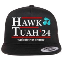 Hawk Tuah 24 Spit On That Thang Flat Bill Trucker Hat