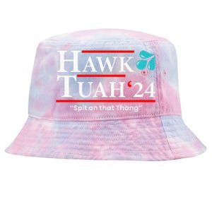 Hawk Tuah 24 Spit On That Thang Tie-Dyed Bucket Hat