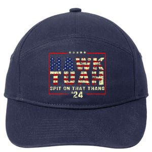 Hawk Tuah 24 Spit On That Thang 7-Panel Snapback Hat