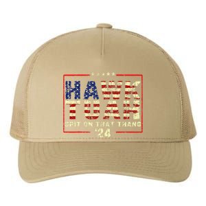 Hawk Tuah 24 Spit On That Thang Yupoong Adult 5-Panel Trucker Hat