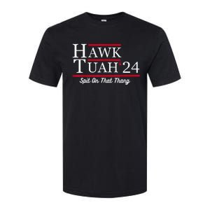 Hawk Tuah 24 Spit On That Thang Softstyle CVC T-Shirt