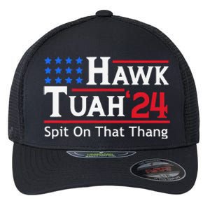 Hawk Tuah 24 Spit On That Thang Flexfit Unipanel Trucker Cap