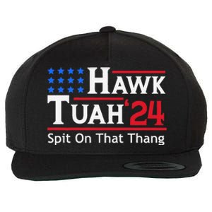 Hawk Tuah 24 Spit On That Thang Wool Snapback Cap