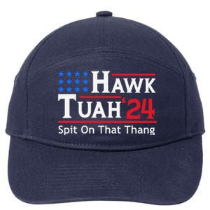 Hawk Tuah 24 Spit On That Thang 7-Panel Snapback Hat