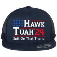 Hawk Tuah 24 Spit On That Thang Flat Bill Trucker Hat