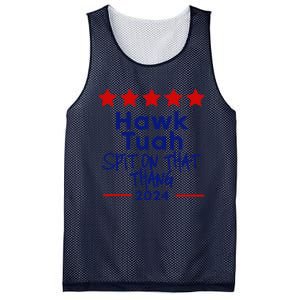 Hawk Tuah 24 Spit On That Thang Mesh Reversible Basketball Jersey Tank