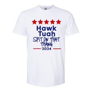 Hawk Tuah 24 Spit On That Thang Softstyle CVC T-Shirt