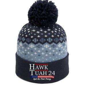 Hawk Tuah 24 Spit On That Thang The Baniff Cuffed Pom Beanie