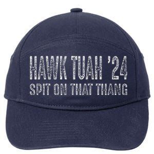 Hawk Tuah 24 Spit On That Thang 7-Panel Snapback Hat