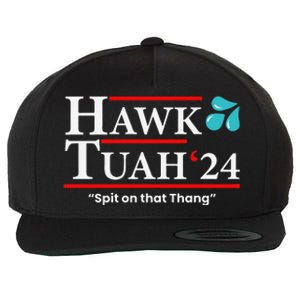 Hawk Tuah 24 Spit On That Thang Wool Snapback Cap