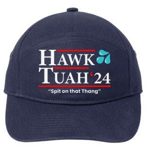 Hawk Tuah 24 Spit On That Thang 7-Panel Snapback Hat