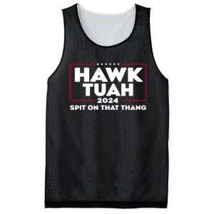 Hawk Tuah 24 Spit On That Thang Funny Saying Mesh Reversible Basketball Jersey Tank