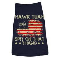 Hawk Tuah 24 Spit On That Thang America Flag Vintage Doggie Tank