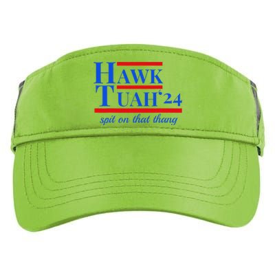 Hawk Tuah 24 Spit On That Thang Funny Meme Adult Drive Performance Visor