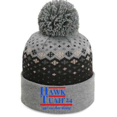 Hawk Tuah 24 Spit On That Thang Funny Meme The Baniff Cuffed Pom Beanie