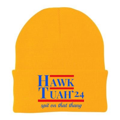 Hawk Tuah 24 Spit On That Thang Funny Meme Knit Cap Winter Beanie