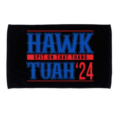 Hawk Tuah 24 Spit On That Thang Funny Sayings Microfiber Hand Towel