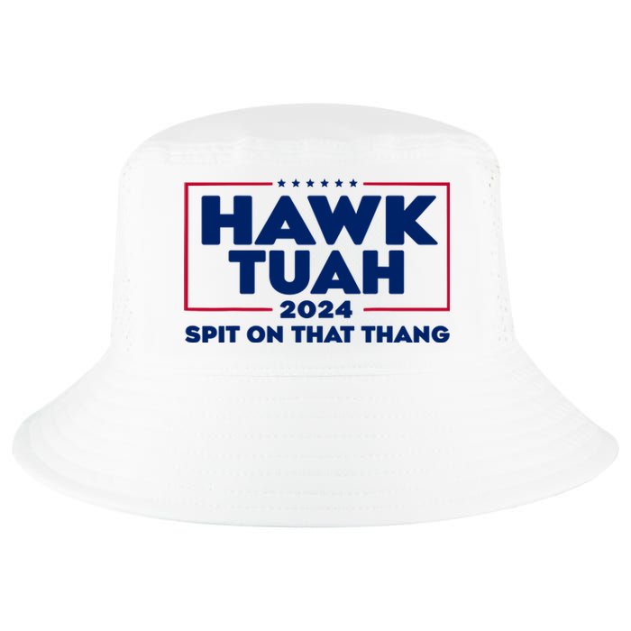 Hawk Tuah 24 Spit On That Thang Funny Saying Cool Comfort Performance Bucket Hat