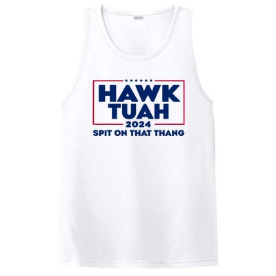 Hawk Tuah 24 Spit On That Thang Funny Saying PosiCharge Competitor Tank