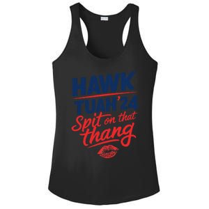 Hawk Tuah 24 Spit On That Thang Hawk Tuah 2024 Hawk Tush Ladies PosiCharge Competitor Racerback Tank