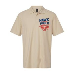 Hawk Tuah 24 Spit On That Thang Hawk Tuah 2024 Hawk Tush Softstyle Adult Sport Polo