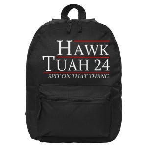 Hawk Tuah 24 Election Spit On That Thing Trending Meme 2024 16 in Basic Backpack