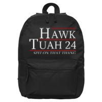 Hawk Tuah 24 Election Spit On That Thing Trending Meme 2024 16 in Basic Backpack