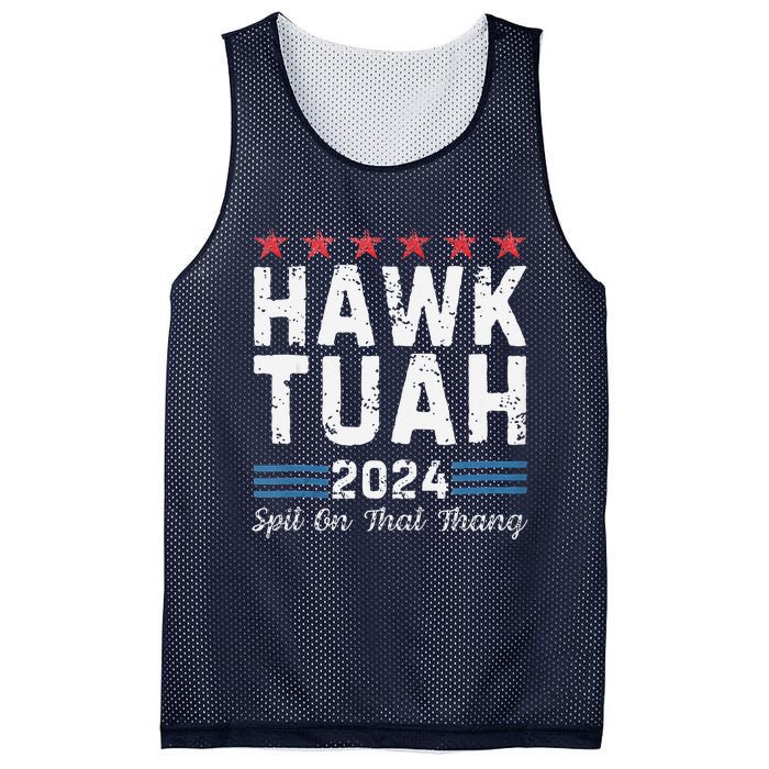 Hawk Tuah 24 Spit On That Thang Mesh Reversible Basketball Jersey Tank