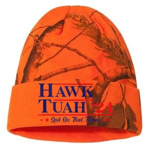 Hawk Tuah 24 Spit On That Thang Kati Licensed 12" Camo Beanie