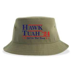 Hawk Tuah 24 Spit On That Thang Sustainable Bucket Hat