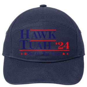 Hawk Tuah 24 Spit On That Thang 7-Panel Snapback Hat