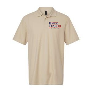 Hawk Tuah 24 Spit On That Thang Softstyle Adult Sport Polo