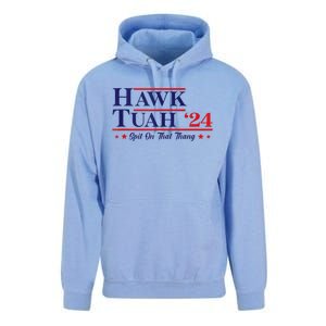 Hawk Tuah 24 Spit On That Thang Unisex Surf Hoodie