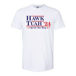 Hawk Tuah 24 Spit On That Thang Softstyle CVC T-Shirt