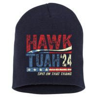 Hawk Tuah 24 Spit On That Thang Short Acrylic Beanie