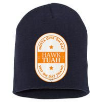 Hawk Tuah 2024 Tennessee Premium Short Acrylic Beanie