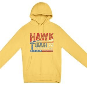 Hawk Tuah 24 Spit On That Thang Premium Pullover Hoodie