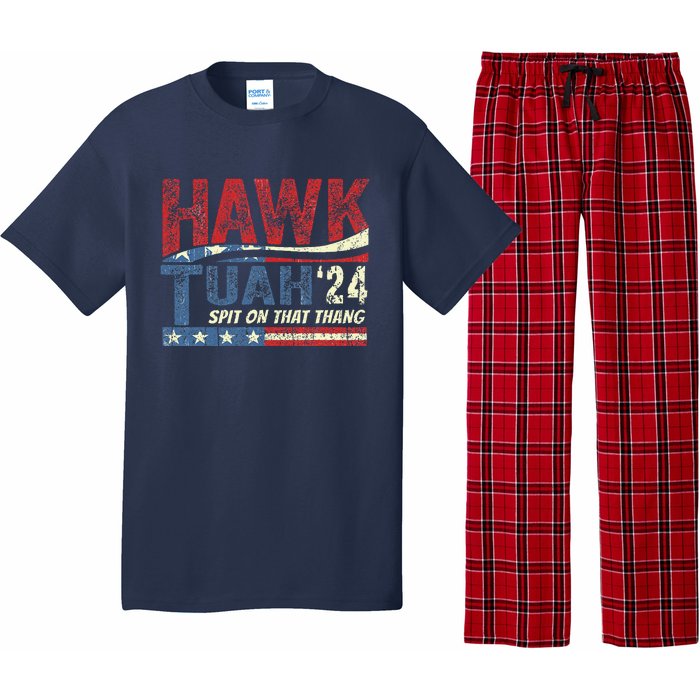 Hawk Tuah 24 Spit On That Thang Pajama Set