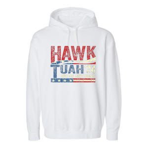 Hawk Tuah 24 Spit On That Thang Garment-Dyed Fleece Hoodie