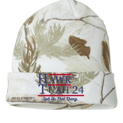 Hawk Tuah 24 Spit On That Thang Kati Licensed 12" Camo Beanie