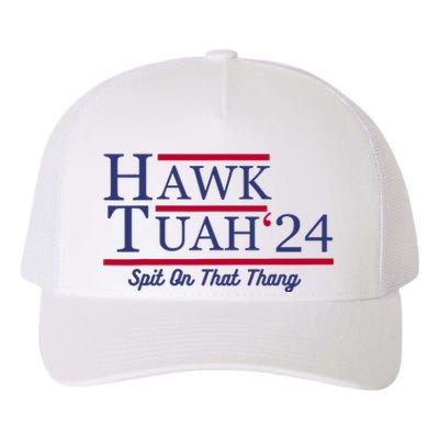 Hawk Tuah 24 Spit On That Thang Yupoong Adult 5-Panel Trucker Hat