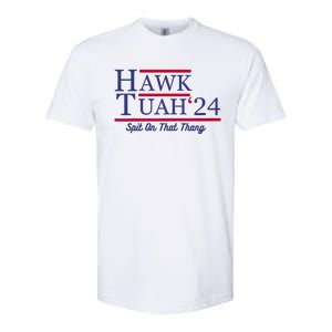 Hawk Tuah 24 Spit On That Thang Softstyle CVC T-Shirt