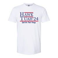 Hawk Tuah 24 Spit On That Thang Softstyle CVC T-Shirt