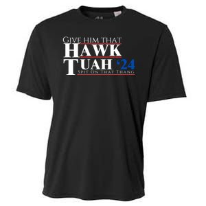 Hawk Tuah 24 Spit On That Thang Cooling Performance Crew T-Shirt