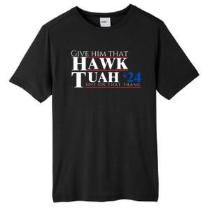 Hawk Tuah 24 Spit On That Thang Tall Fusion ChromaSoft Performance T-Shirt