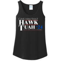 Hawk Tuah 24 Spit On That Thang Ladies Essential Tank