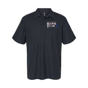 Hawk Tuah 24 Spit On That Thang Softstyle Adult Sport Polo