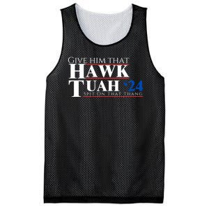 Hawk Tuah 24 Spit On That Thang Mesh Reversible Basketball Jersey Tank