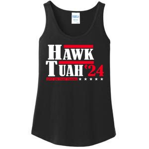 Hawk Tuah 24 Spit On That Thang Ladies Essential Tank